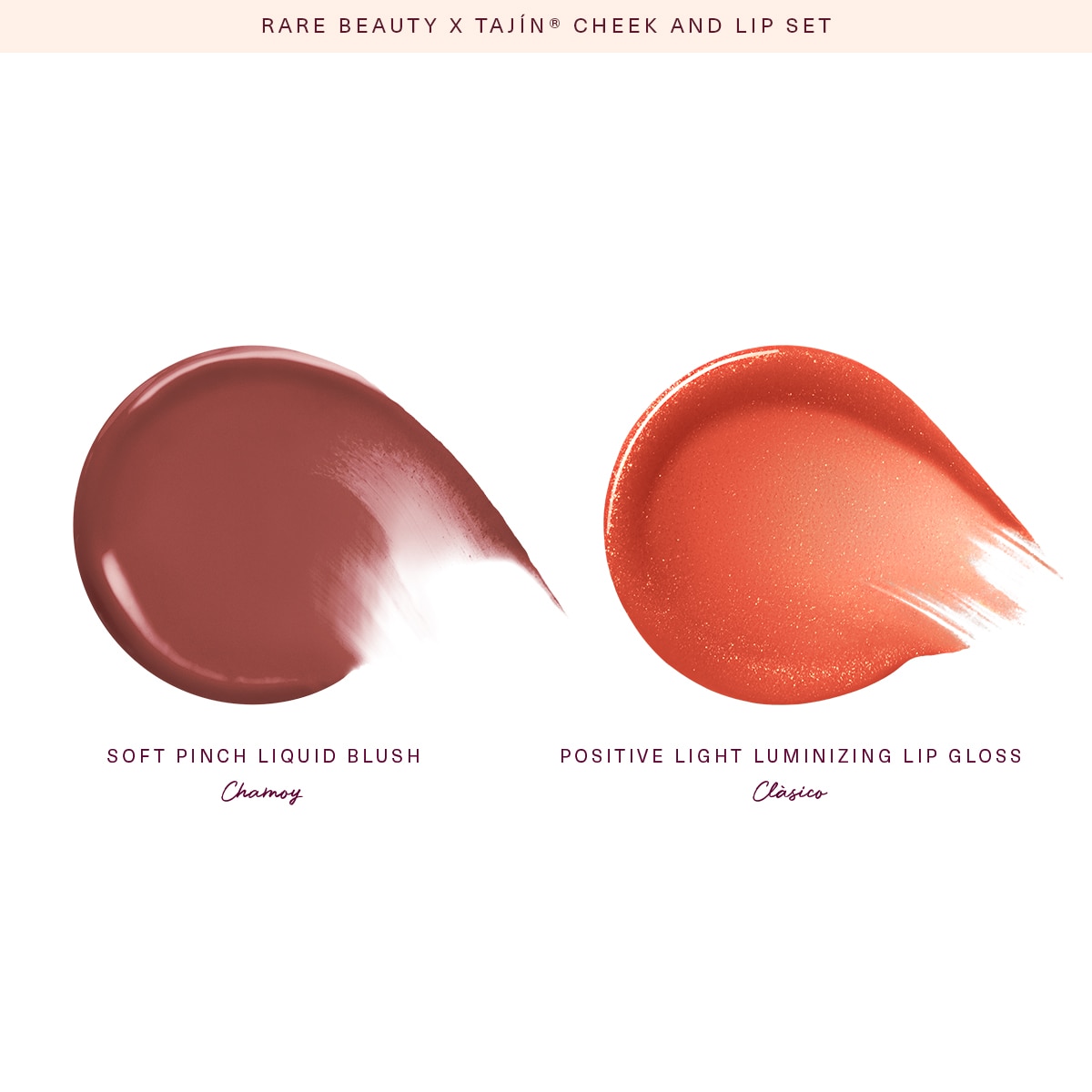 RARE BEAUTY X TAJÍN® CHEEK & LIP SET (SET DE MAQUILLAJE)
